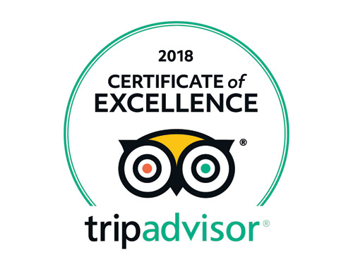 Colosseum Corner - TripAdvisor - Certificate of excellence 2018